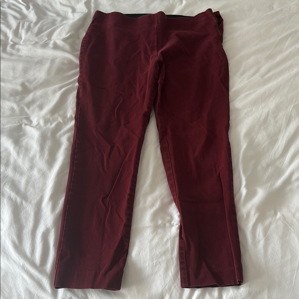 a new day Maroon Trousers